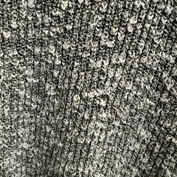 TORRID Gray Knit Ribbed Lace-Up Open Back Women's Grey Sweater Top Size 12 Large - Picture 9 of 15